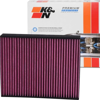 Imagen de K&amp;N Filters DVF5015 Filtro de habitáculo carbón activado 247 40 cuadrada BMW: 3 Berlina, 1 Hatchback, Touring