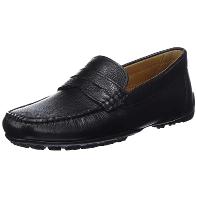 Imagen de Geox U Kosmopolis + Grip W, Mocasin Hombre, Negro, 42 EU