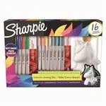 Imagen de Sharpie Fine Set Pinta Tu Hucha Unicornio