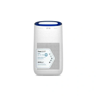 Imagen de SPC ESPIRARE MAX Purificador de aire inteligente Wi Fi para estancias grandes, 4 fases filtrado, filtro True HEPA 13, luz ultravioleta, supersilencioso, compatible con asistentes voz