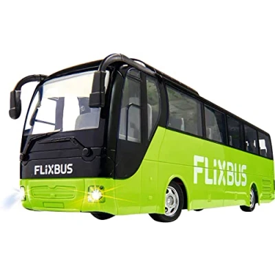 Imagen de Carson 500907342 FlixBus 2.4GHz 100% Listo para Conducir, autobús de Juguete, Coche teledirigido, niños a Partir 8 años, Tiempo conducción Aprox. 60 min.