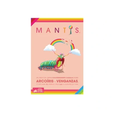 Imagen de Exploding Kittens Mantis Juego De Cartas Coloridamente Canalla Sobre Arcoíris y Venganzas a Partir 7 Años 2 6 Jugadores 10 Minutos por Partida Español