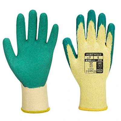 Imagen de Portwest Guante Classic Grip Látex, Tamaño: XL, Color: Verde, A150GNRXL