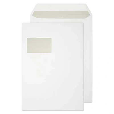 Imagen de Purely Everyday 23772 Sobres con cierre adhesivo (C4, 324 x 229 mm, 100 g/m2, 250 unidades), color blanco