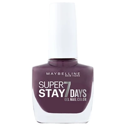 Imagen de Maybelline New York Súper estancias de 7 días esmalte uñas, 255 Mauve On, 1er Pack (1 x 10 ml)
