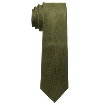 Imagen de MASADA Corbata para Hombre elaborada a mano y con gran esmero 6 cm de ancho Oliva