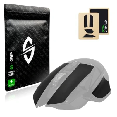 Imagen de SensoryBoost Grip Tape para Logitech G502 Gaming Mouse (+ Pad) Antideslizantes, absorbentes del Sudor, ultrafinas (0,5 mm) y sin residuos Accesorios Ratones de Juego