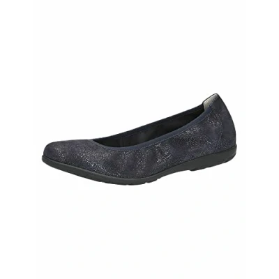 Imagen de CAPRICE 9 22150 28, Zapatos tipo ballet Mujer, Azul (Sky Black), 38 EU