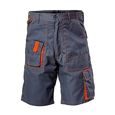 Imagen de LAHTI PRO LPAS1M Pantalones de trabajo cortos verano grafito EN ISO 13688, talla M/50, gris oscuro