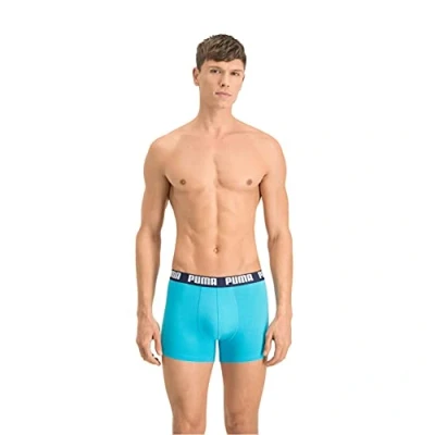 Imagen de Puma Basic 2 PACK Culotte, Hombre, Talla: XL, Aqua/blue