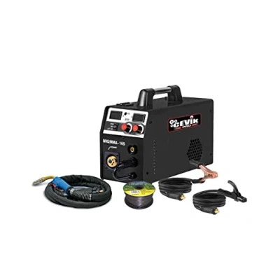 Imagen de CEVIK PRO Soldador Inverter Multifunción CE PROMIG130 130Amp MMA, MIG Sin Gas, TIG Lift Panel Sencillo de Regulación