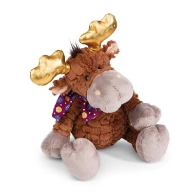 Imagen de NICI Alce Thure 27cm marrón sostenible Hecho de Suave Peluche, para Jugar y abrazar, niños Adultos, una Gran Idea Regalo, (49316)
