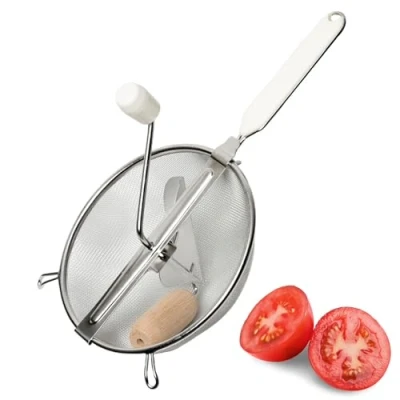 Imagen de Westmark Pasapurés, Diámetro: 20 cm, Acero inoxidable/plástico, Estándar, Plata/blanco, 11972270