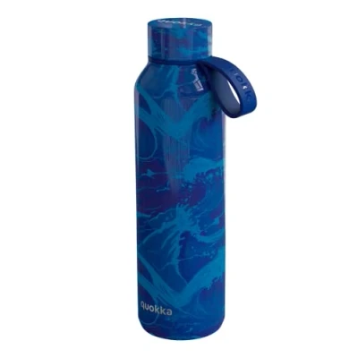 Imagen de Botella Térmica Quokka Solid con Colgardor Waves 630ml