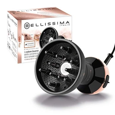 Imagen de Secador Bellissima My ProDiffon Ceramic DF1 3000, 700 W, 2 Niveles de temperatura, Difusor, Negro