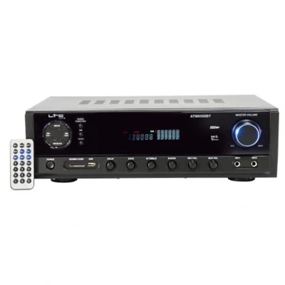Imagen de ATM6500BT LTC Amplificador HIFI 2 x 50W USB, SD y Bluetooth Negro