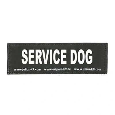Imagen de Julius K9 162LR G 34124 Parches Fosforescentes, Intercambiables para los Arneses de Perro