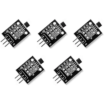 Imagen de WINGONEER 5Pcs Efecto Hall KY 003 Módulo Sensor Magnético DC 5V Para Arduino PIC AVR Smart Cars