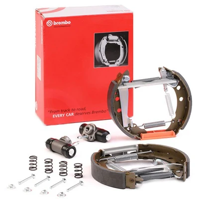 Imagen de BREMBO Kit &amp; FIT K 85 011 frenos, disco de tambor VOLKSWAGEN: Jetta 2, GOLF 1 Cabriolet norauto, oscaro, mister auto