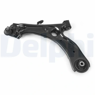 Imagen de DELPHI TC4507 Barra oscilante, suspensión de ruedas con rótula suspensión/carga Eje delantero, izquierda Brazo oscilante transversal Chapa acero