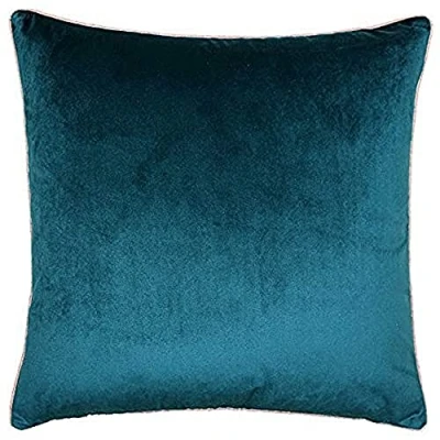 Imagen de Paoletti Riva Firma Colección Meridian, poliéster, Teal/Blush, 55x55cm