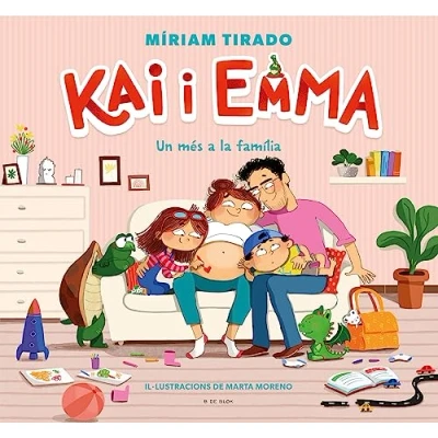Imagen de Kai i Emma 3 Un més a la família (B de Blok)