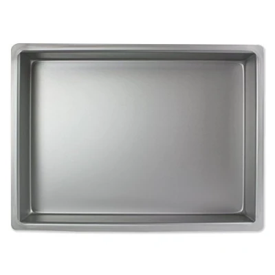 Imagen de PME Oblongo Molde para Pastel de Aluminio, Plateado, 10 x 15 2 Pulgadas