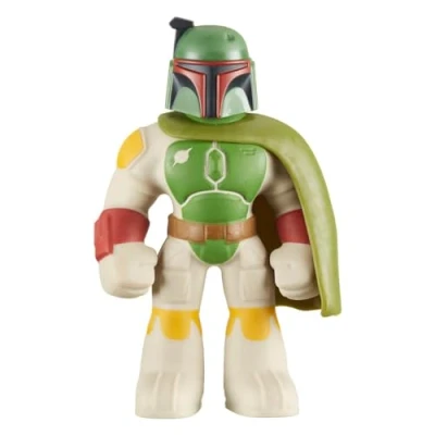 Imagen de Juguete elástico de Star Wars Boba Fett. Brazo elástico, increíble diversión elástica. Fett Totalmente elástico. Regalo Ideal para niñas, niños y fanáticos