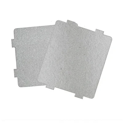 Imagen de 2 pcs microondas horno partes Slice de mica Super grosor aislamiento calor accesorios, cubierta guía onda para Frigidaire 5304464061