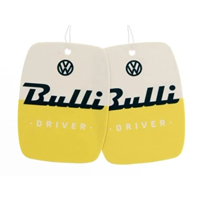 Imagen de BRISA VW Collection Ambientador para automóvil Volkswagen T1 Camper Bus en formato individual (Conductor de Camper/Cítricos/Amarillo/Conjunto 2)