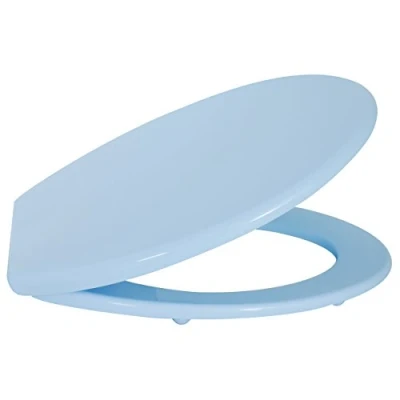 Imagen de MSV Asiento DE BAÑO Polipropileno Azul Claro, 46x37x0.3 cm