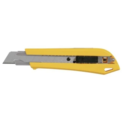 Imagen de Olfa DL 1 Cúter con cuchilla de 18 mm, bloqueo automático y contenedor para cuchillas usadas