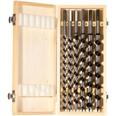 Imagen de fischer juego de brocas serpiente 10 a 20 mm diámetro, puntas para taladro, con diferentes tamaños, herramienta taladrar agujeros profundos en madera blanda y dura, 6