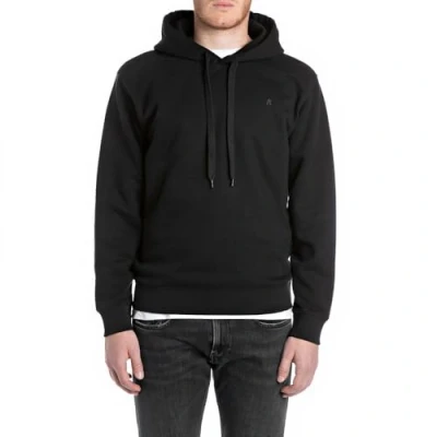 Imagen de Replay M3103 Sudadera con Capucha, 098 Negro, M para Hombre