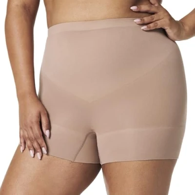 Imagen de Spanx Power Shorty, Malla Moldeadora Mujer, Beige (Café au Lait), S