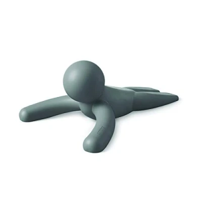 Imagen de Umbra Buddy Tope de puerta, juego 2, Gris carbón
