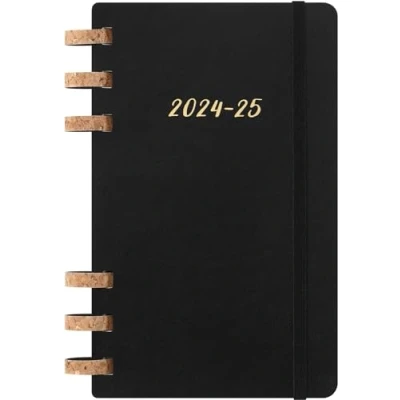 Imagen de Moleskine Academic Monthly Planner 2025 2025, Agenda Semanal y Mensual de 12 Meses, Universitaria con Tapa Blanda, Color Negro, Formato Grande 15 x 21 cm