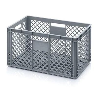 Imagen de Auer Euro Contenedor perforado EO 64/32 Caja de panadería 60 x 40 32 cm 64 L Cesta apilable y transporte