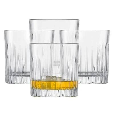 Imagen de Schott Zwiesel Juego de 4 vasos whisky Stage para con relieve, aptos lavavajillas (número referencia 121879)