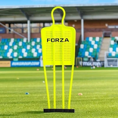 Imagen de FORZA Muñecos de Tiro Libre para Entrenamientos Fútbol Base Opcional Césped Artificial (Variedad Tamaños) (Muñeco Libre, Junior Pack 1)