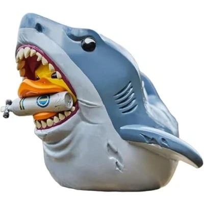 Imagen de TUBBZ Giant Bruce (Botella de Gas) Figura Coleccionable Pato Goma Vinilo Producto Oficial Jaws TV, películas y Videojuegos