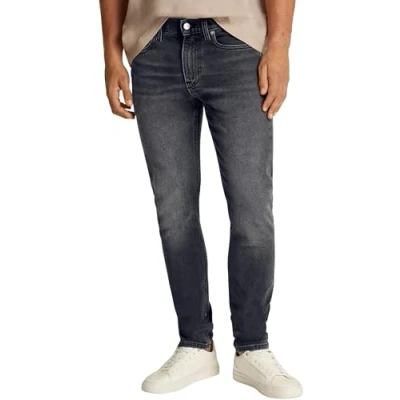 Imagen de Calvin Klein Jeans Taper Vaqueros slim fit, Hombre, Talla: 28x32, Denim black