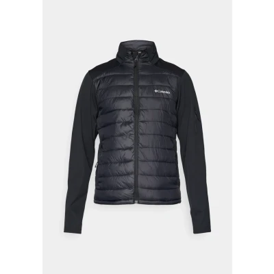 Imagen de Columbia Tech Hybrid Softshell, Chaqueta Softshell para hombre, color negro, XXL