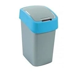 Imagen de Desconocido Koš odpadkový Flipbin 25 l st?íbrný/modrý,500009