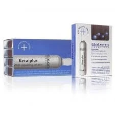 Imagen de Salerm Kera plus con queratina de reparación 4 x 10 ml Phials by