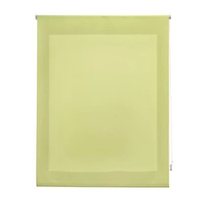 Imagen de Uniestor Liso Estor enrollable translúcido Verde pistacho, 100 x 175 cm (Ancho por Alto). Tamaño de la Tela 97 170 cm. Estores para ventanas