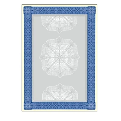 Imagen de SIGEL DP490, Papel de carta, 21 x 29,7 cm, 185 g / m², Diploma azul, 20 hojas