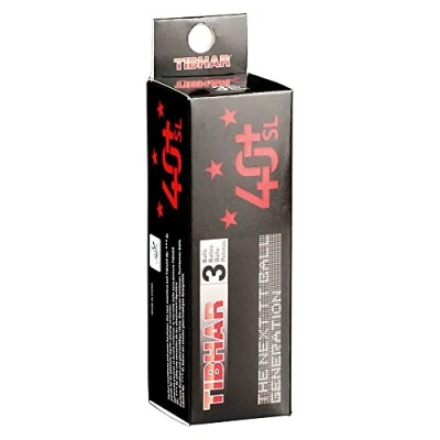 Imagen de Tibhar 40+ 3 Star Pelotas de Tenis Mesa, Color Blanco, 525