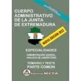 Imagen de Cuerpo Administrativo Temario Común (temas Y Tests) Junta De Extremadu