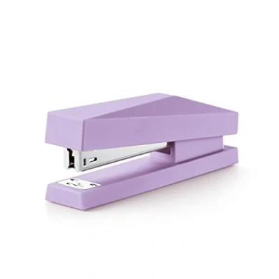 Imagen de Miquelrius Grapadora, Compatible con Grapas 24/6, Tamaño 122 x 60 76,5 mm, Capacidad Hasta 20 Hojas, Color Malva